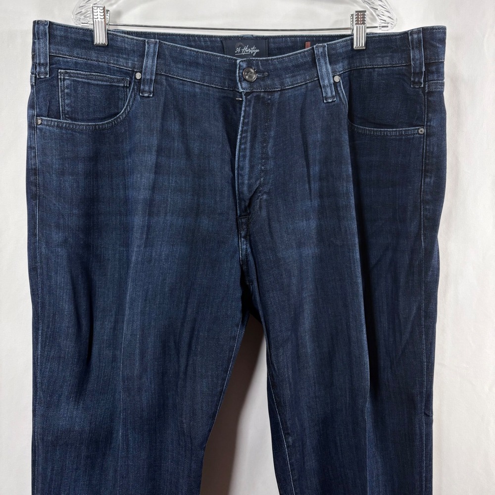 34 Heritage Charisma Jeans Dark‎ Indigo Comfort-Rise Classic Fit W40 L32